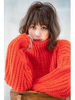 イルハバナ 渋谷(ill HAVANA)&nbsp;くびれボブ/グレージュカラー/ボブ