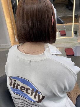 ロンド 表参道店(Lond) ボブ×縮毛矯正/髪質改善/絹髪/韓国風