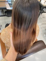 フォルテ 島田店 ブラウンベージュ ツヤ髪