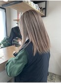 it.Style シルバーブラウン シルバー ハイトーン ブリーチ