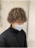 波巻きパーマ／スペインカール／メンズパーマ