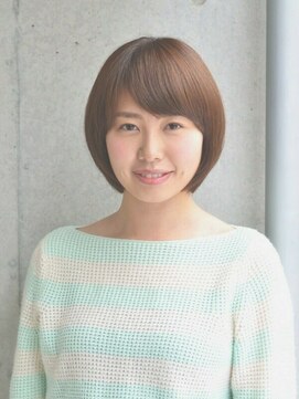 プレゼンス ブレインズ 下北沢(PRESENCE BRAINS) 『PRESENCE BRAINS 下北沢』ツヤシンプル☆ショートボブ