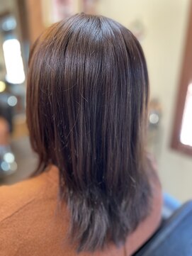 ヘアー カヤブ(hair K'ayaB) パープル系カラー