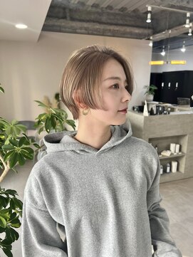 フラッグ 九大学研都市店(Flag) ハイトーンハンサムショート