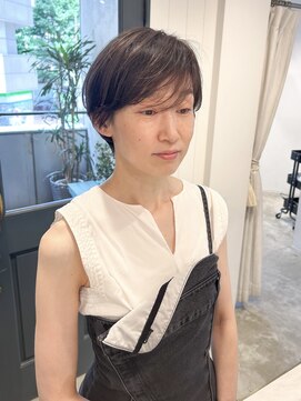 レトン 銀座(leton) ハンサムショート/大人ショート/シアーカラー/カール/銀座