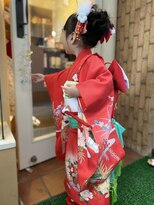 コージ(koji)&nbsp;《直方／着付け》七五三ヘアセット／着付け