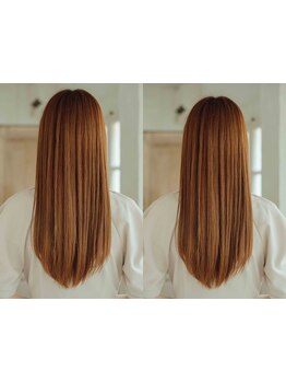 究極の美髪に導くトリートメントで髪質改善♪カラーやカットとの同時施術で手触りのいいうるツヤヘアに◇