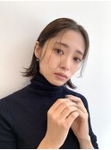 大人切りっぱなしボブ