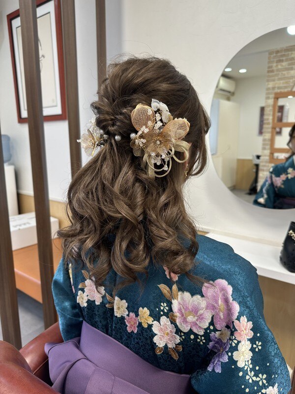 成人式 セット 成人式ヘアセットまとめておしゃれに：L197831874