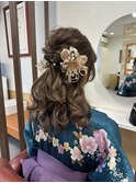 卒業式ヘアアレンジ