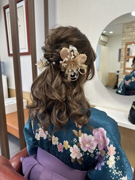 エアー(AIR) 卒業式ヘアアレンジ