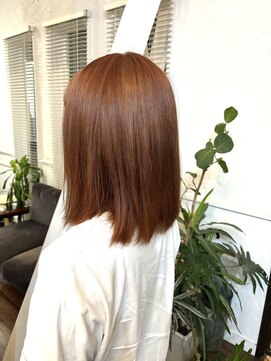 レジスタヘアーワークス (REGISTA hair works) オレンジブラウン♪
