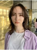 アッシュグレージュ/デジタルパーマ/フェザーパーマ/三宮/元町