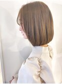 大人可愛い20代30代40代50代ウルフレイヤーボブ丸みショートボブ