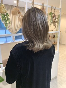 ヘアコレクション アンジュ(Hair collection Unge) グラデーション×グレージュカラー＊