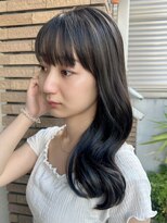 ラウレア(LAULEA)&nbsp;コテ巻き風パーマ/インナーカラー/韓国風パーマ/ワンホンパーマ