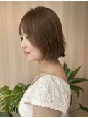 【晴音】大人レイヤーボブ/大人マッシュボブ/透明感/20代/博多