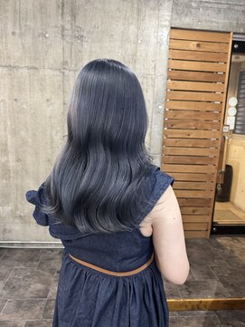 ヘアカロン 熊本本店(Hair CALON) ブルー/ブルージュ