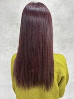 ルノン フィージュ(LUNON fieju)&nbsp;暗めカラーグランマッシュデザインカラーフェイスフレーミング