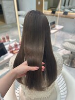 ロンドルピナス 小倉(Lond Lupinus) ミディアムヘア暗めカラー/デザインカラー/フェイスフレーミング