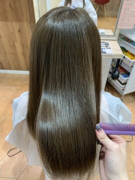 ルルバイアズール 草加店(LULU by azule) 髪質改善カラー，オリーブカラー，赤み消しカラー【草加】