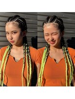 ベイビーズブレス(Baby's breath)&nbsp;【ブレイズ】 #ブレイズ #コーンロウ  #倉敷