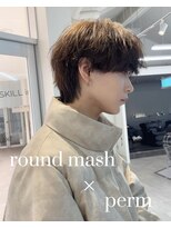 スキルアイマ(SKILL ima)&nbsp;【SKILL】メンズ/韓国/縮毛矯正/パーマ/ダウンパーマ/学割/眉毛