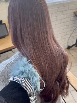 ベル(belle) レイヤーカット/エクステ/暖色カラー[天文館]