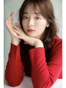 マティエ 銀座(Matie) ロングレイヤーグレージュ美肌カラー韓国風バウンシーカール