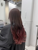 アライブ ハラジュク(ALIVE harajuku)&nbsp;ブリーチインナーバレイヤージュグラデーションカラー夕貴