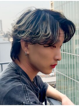 ロンド ローガン 名駅(Lond LOGAN) メンズメッシュフェザーウルフ