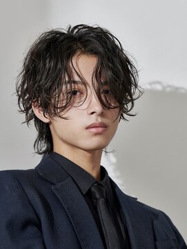 レガシー(REGASEA) スパイラルパーマ メンズカット メンズパーマ スパイラルウルフ