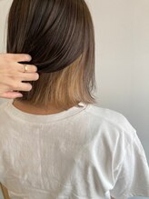 ■ 　髪質改善 × デザインカラー