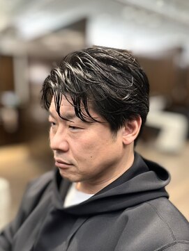 ザバーバー 日本橋高島屋SC(THE BARBER) ナチュラルパーマスタイル！【バーバー/理容室/メンズカット】