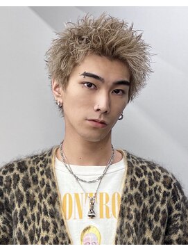 アストラ(ASTRA) MEN’S HAIR/波巻きツイストスパイラル/リバースセンターパート