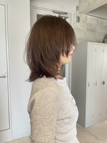 アイデンアンドティティ(IDEN AND TITY)&nbsp;｛kando hair｝レイヤー/グレージュ/ミルクティー/ミディアム