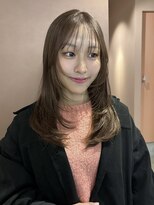 ニカ(NICA) 【NICA】ベージュカラーとレイヤーカット :北村