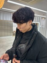 ユイマァル 岡山(YUIMARL)&nbsp;メンズスタイル20代30代40代ニュアンスパーマシャドウパーマ