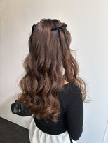 ヘアセット専門サロン by OKINAWA WATABE WEDDING 那覇店 ハーフツイン