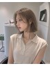 【夏限定】くびれボブ+透明感ベージュカラー