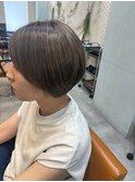 お白髪ぼかしハイライト