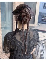 サロン ド ミルク 渋谷(salon de MiLK)&nbsp;カチモリヘアセット【渋谷】