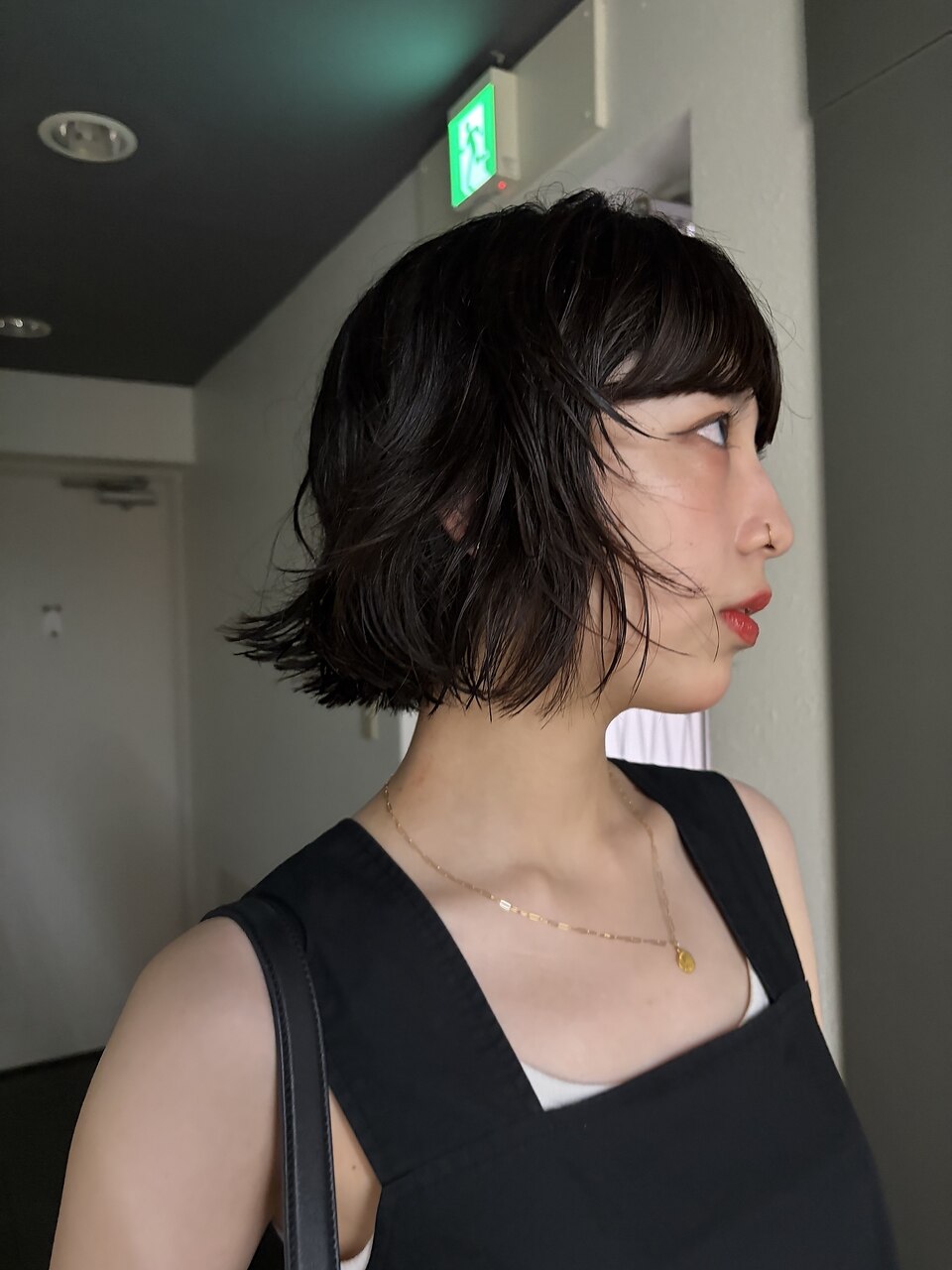 ニュアンスウェーブボブ フェイスレイヤー デジタルパーマ：L290292276