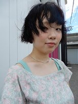 デンヘアデザイン(DEN hair design)&nbsp;黒髪ミニボブ