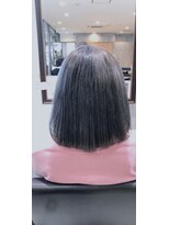 モードケイズ 西宮(MODE K's) 大人かわいい/小顔/斜めバング/アシンメトリー/伸ばしかけ