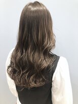 フィックスヘアー 梅田店(FIX-hair) ヌーディベージュ×ナチュラルハイライト/ヘーゼルベージュ