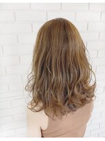 ヘアーズルーム 風(Hair's room fuu) アッシュベージュ×鎖骨レングス