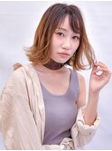 【eha】グラデーション_外ハネボブ
