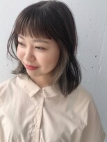 シュリット(schritt) 結んでも可愛い♪ミディアムボブ×インナーカラー!mutsuki