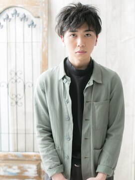 メンズヘア ビーセカンド 草加店(MENS HAIR B-2) ラフな質感で遊ぶ！無造作くせ毛風ツイスパH